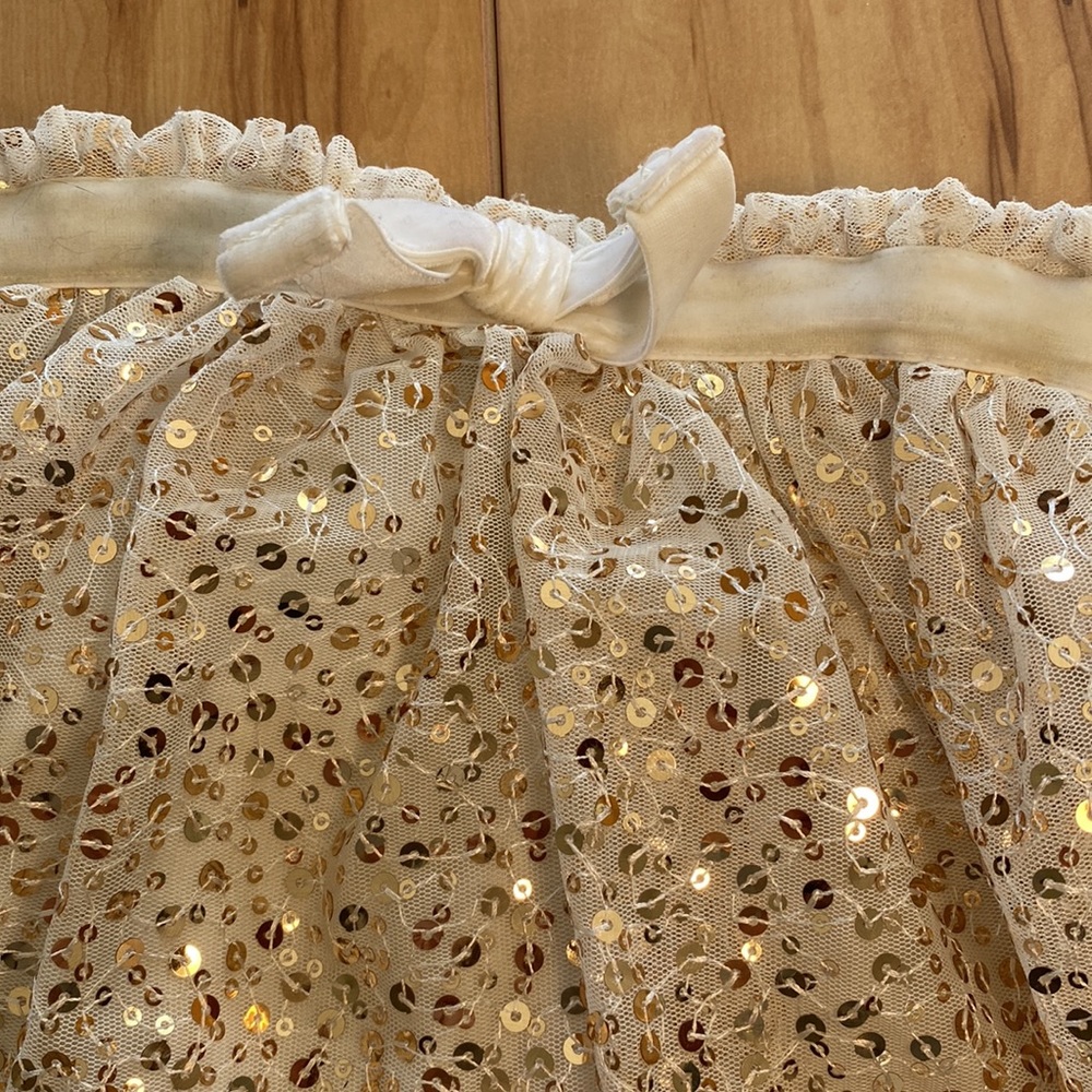 Sequin and Floral Embroidered Skirts - Picture 3 of 3